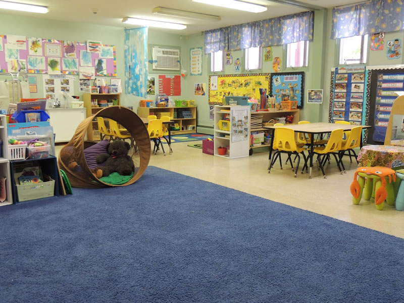 This is a view of the Cupcake Classroom.